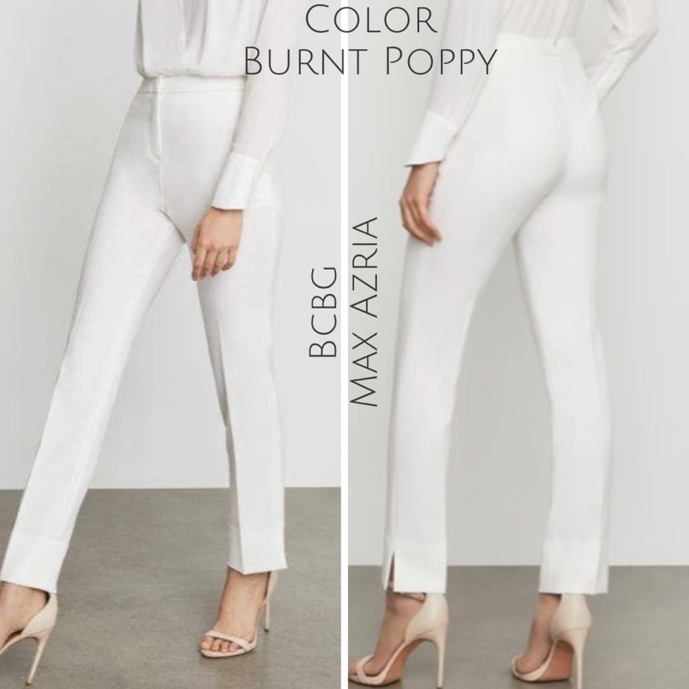Bcbg Max Azria Tarik Dress Pant Trouser with side and back pockets - Picture 2 of 8